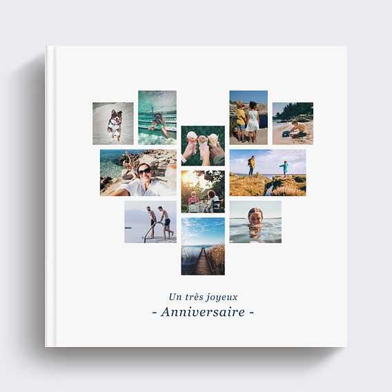 Album Photo Anniversaire Photo cœur