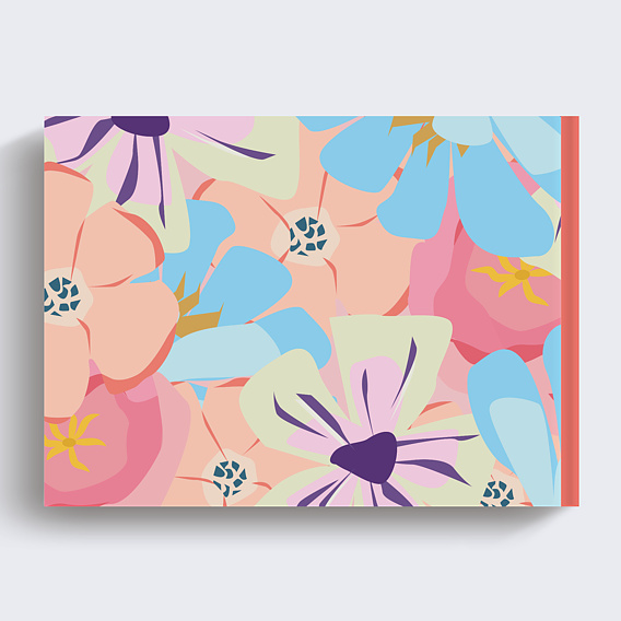 Album photo anniversaire Parterre Fleuri Verso