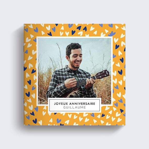 Album photo anniversaire Petits Cœurs (15 Photos)