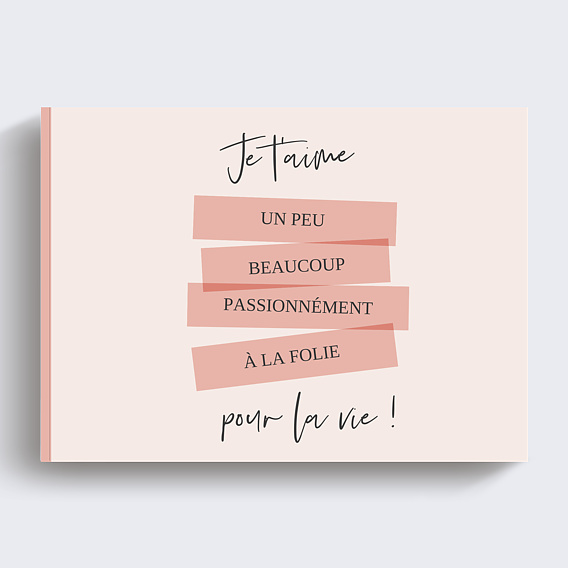 Album photo anniversaire Amour Ă la Folie