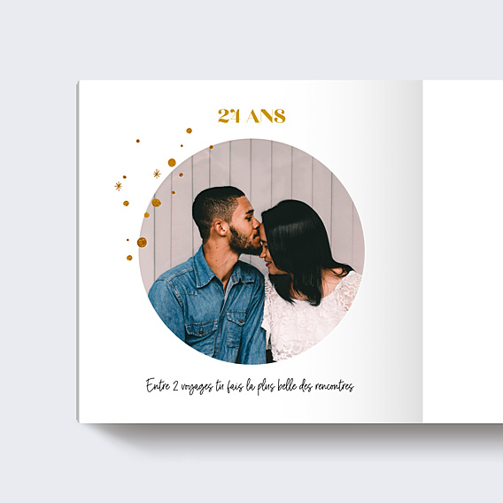 Album Photo Anniversaire Golden Dots (16 Photos)