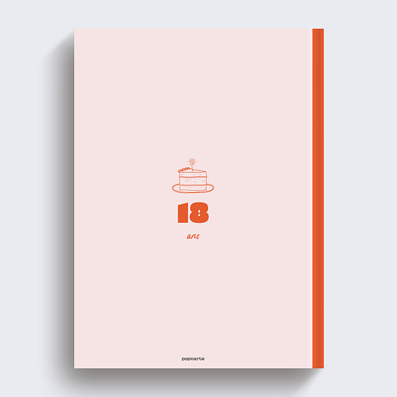 Album photo anniversaire Petits objets de fête Verso