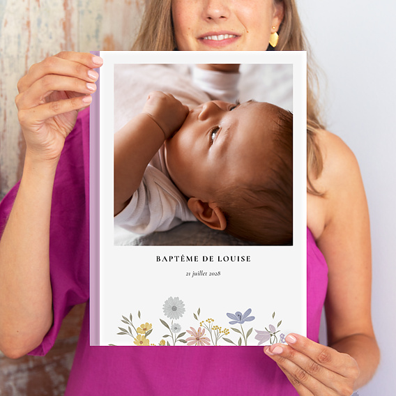 Album photo baptême Champêtre