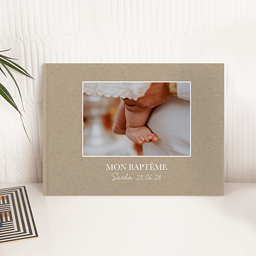 Album Photo Baptme Classique Kraft