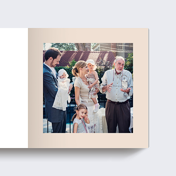 Album Photo Baptême Etiquette Poudrée