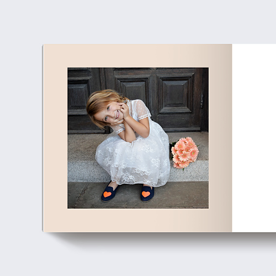 Album Photo Baptême Etiquette Poudrée