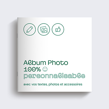 Album Photo Baptême 100% Personnalisable