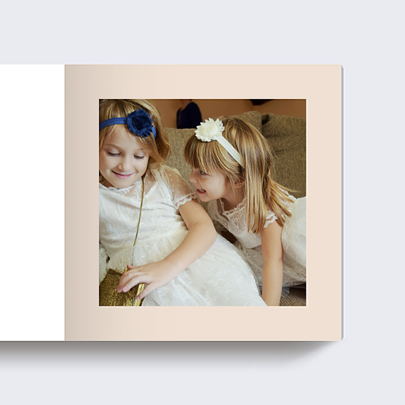 Album Photo Baptême Etiquette Poudrée