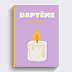 Album Photo Baptême Baptême minimaliste