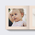 Album photo baptême Etiquette Poudrée Page 1