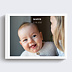 Album photo bébé Classique Pleine Page Recto