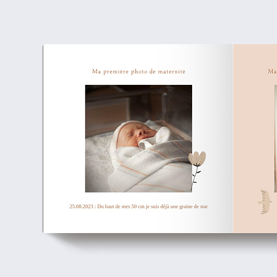 Album photo naissance Mes premières fois Page 1