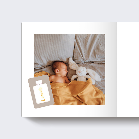 Album photo bébé La première année de