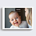 Album photo bébé Classique Pleine Page