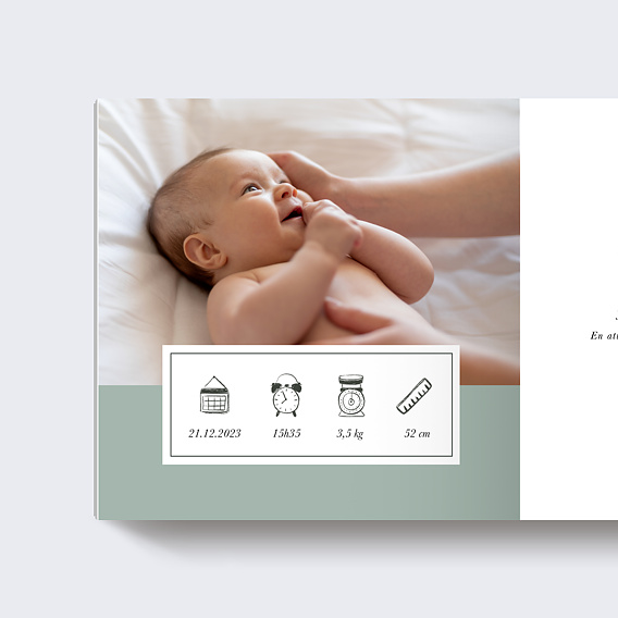 Album photo naissance Acidulé Page 1