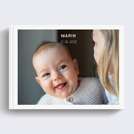 Album photo bébé Classique Pleine Page