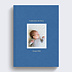 Album photo bébé Tissu embossé et dorure