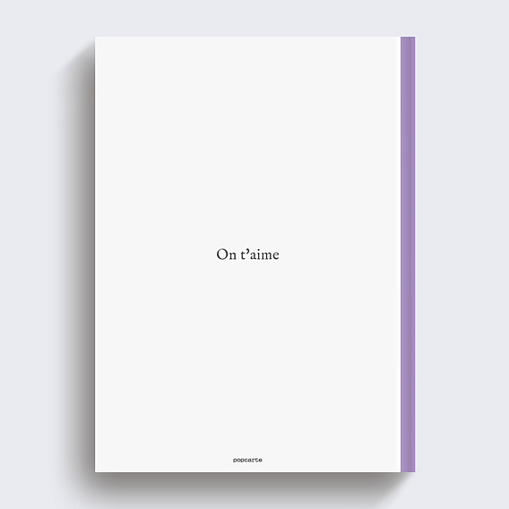 Album photo bébé Vichy lila