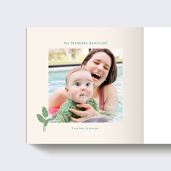 Album photo bébé Hamac x Popcarte