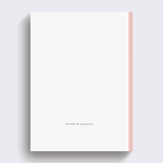 Album photo naissance Souvenirs Grossesse Verso