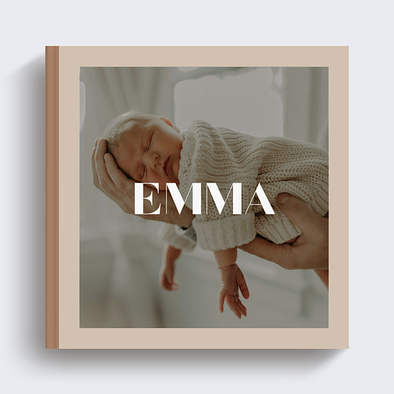 Album photo bébé Superposée