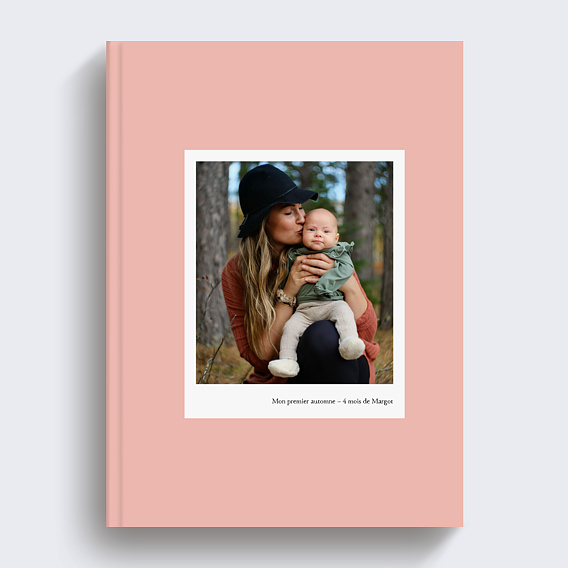 Album photo bébé Grossesse coloré Recto