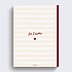 Album photo bébé Red notes