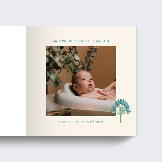 Album photo bébé Hamac x Popcarte