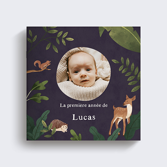 Album photo bébé Jolie forêt