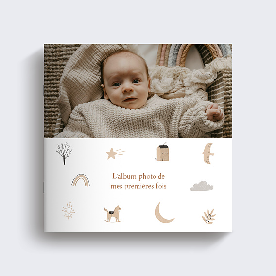 Album photo bébé Mes premières fois