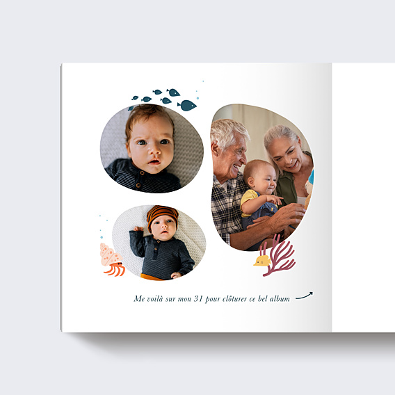 Album photo bébé Petit Poisson