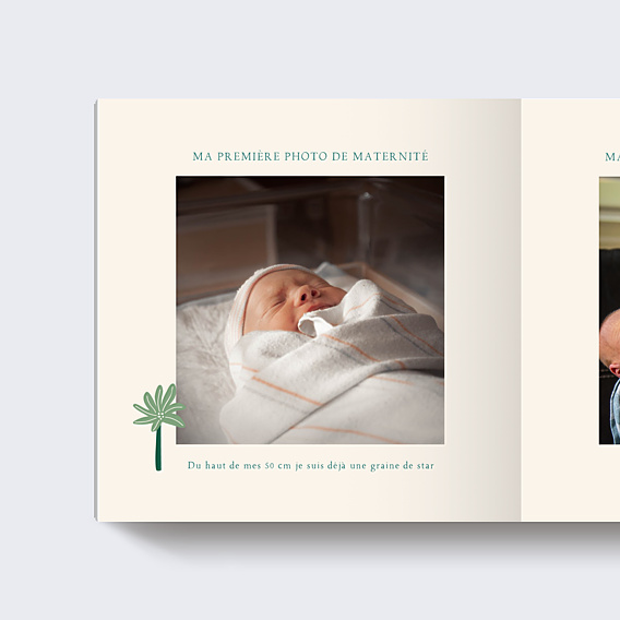 Album photo bébé Hamac x Popcarte