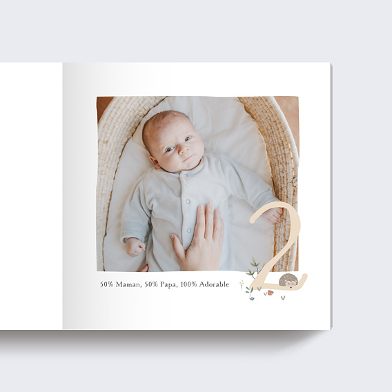 Album photo bébé Petite Prairie Page 4