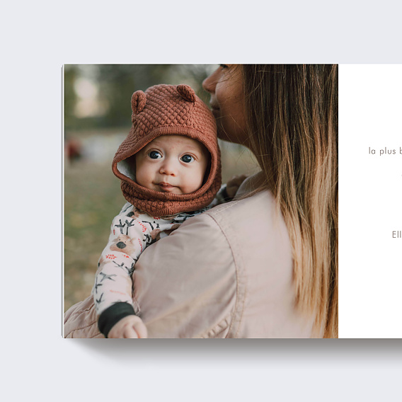 Album photo naissance La première année de Page 1