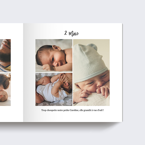 Album photo bébé Multiphoto Chic (50 photos)