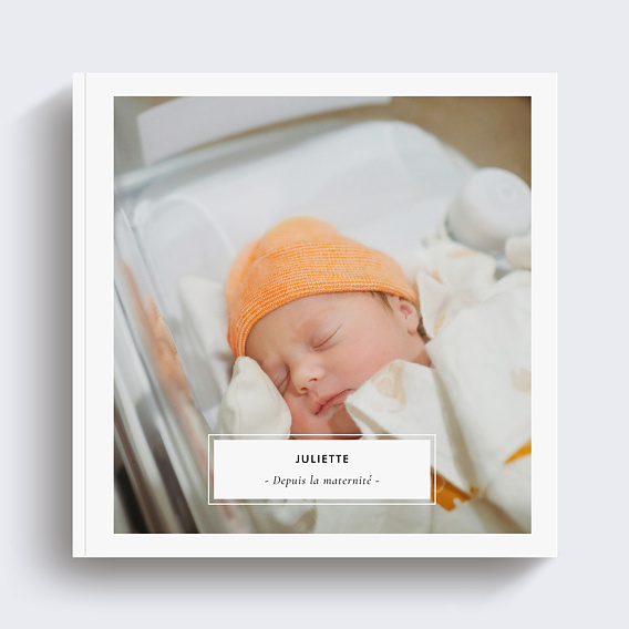 Album photo bébé Classique Étiquette