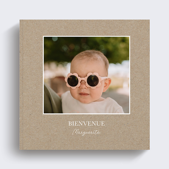 Album photo bébé Classique Kraft