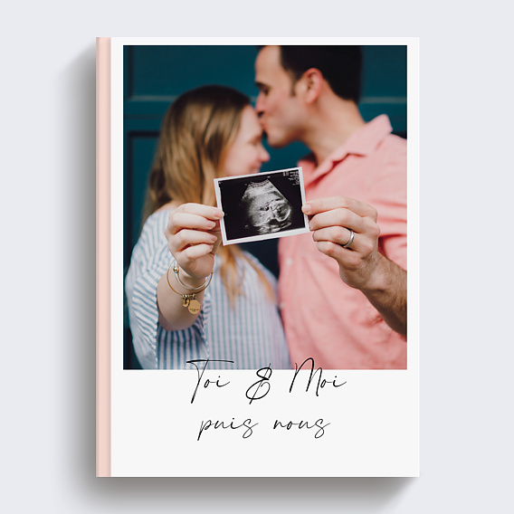 Album photo bébé Grossesse Calligraphie