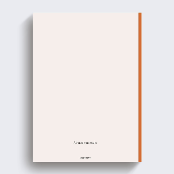 Album photo bébé Certificat Complet Verso