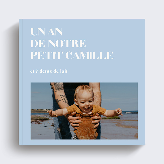 Album photo bébé Mois par mois