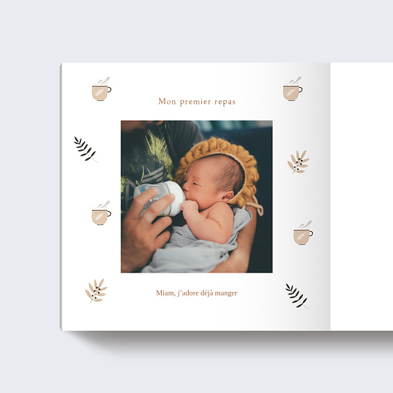 Album photo bébé Mes premières fois