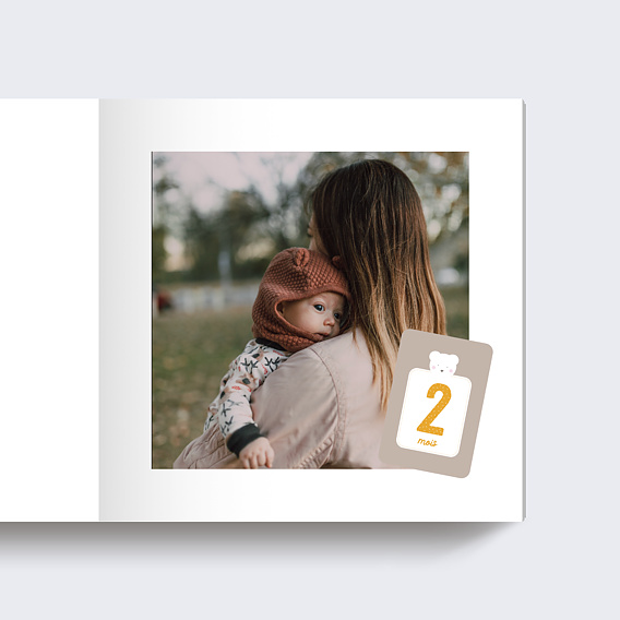 Album photo bébé La première année de