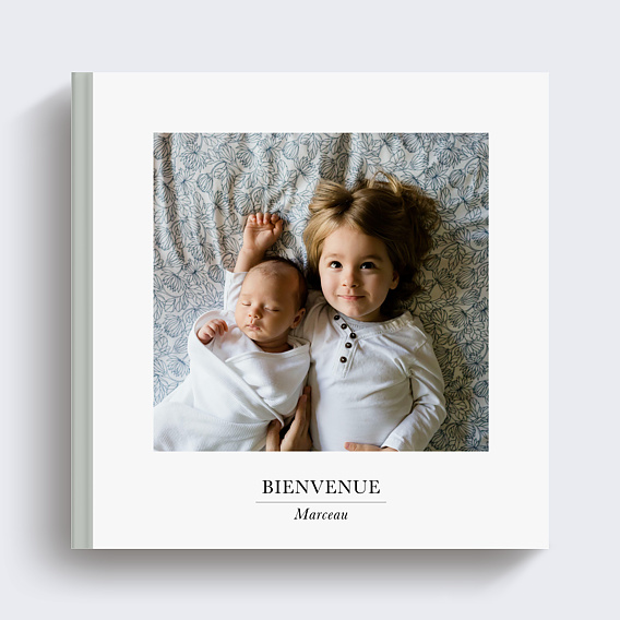 Album photo naissance Classique Photo Recto