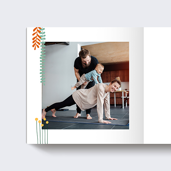 Album photo bébé Dans la Jungle