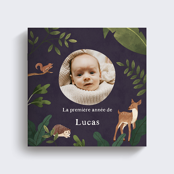 Album photo bébé Jolie forêt