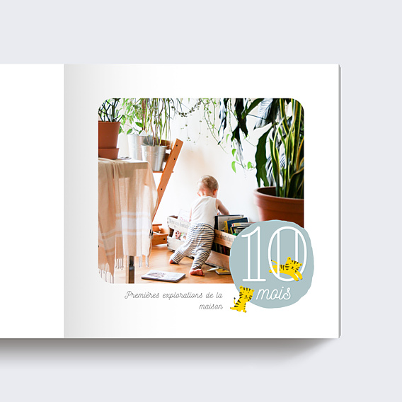 Album photo bébé Première Année de Bébé (14 photos)