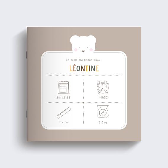 Album photo bébé La première année de