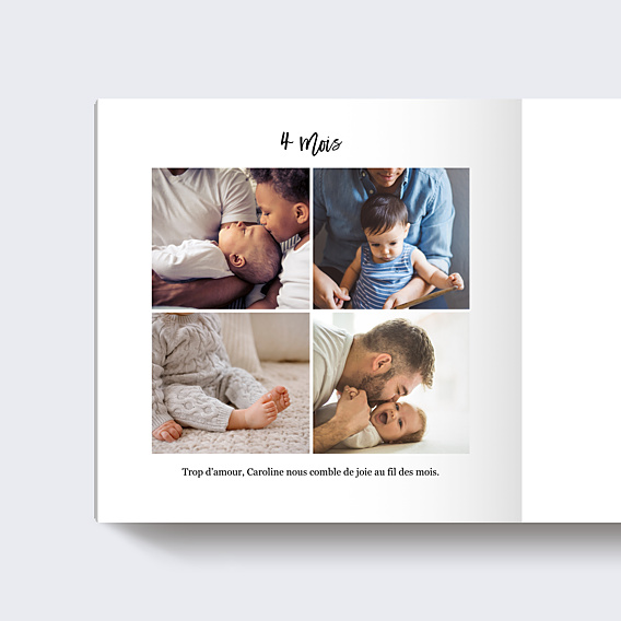 Album photo bébé Multiphoto Chic (50 photos)