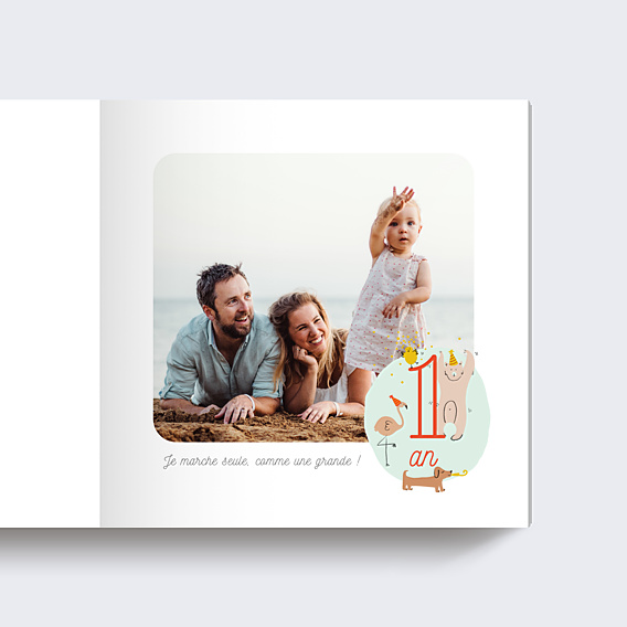 Album photo bébé Première Année de Bébé (14 photos)