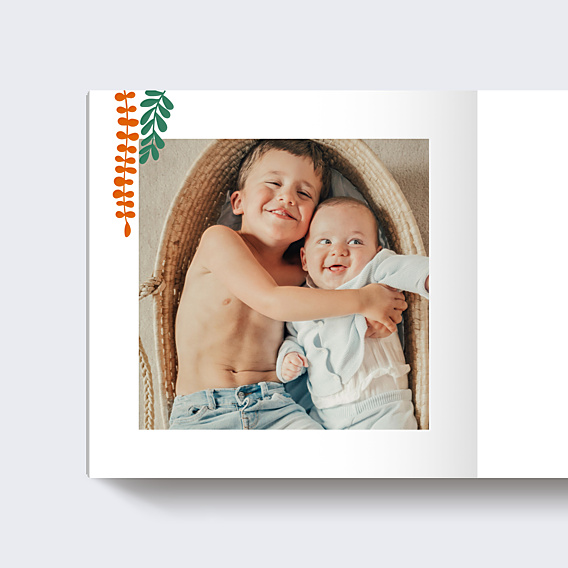 Album photo bébé Dans la Jungle